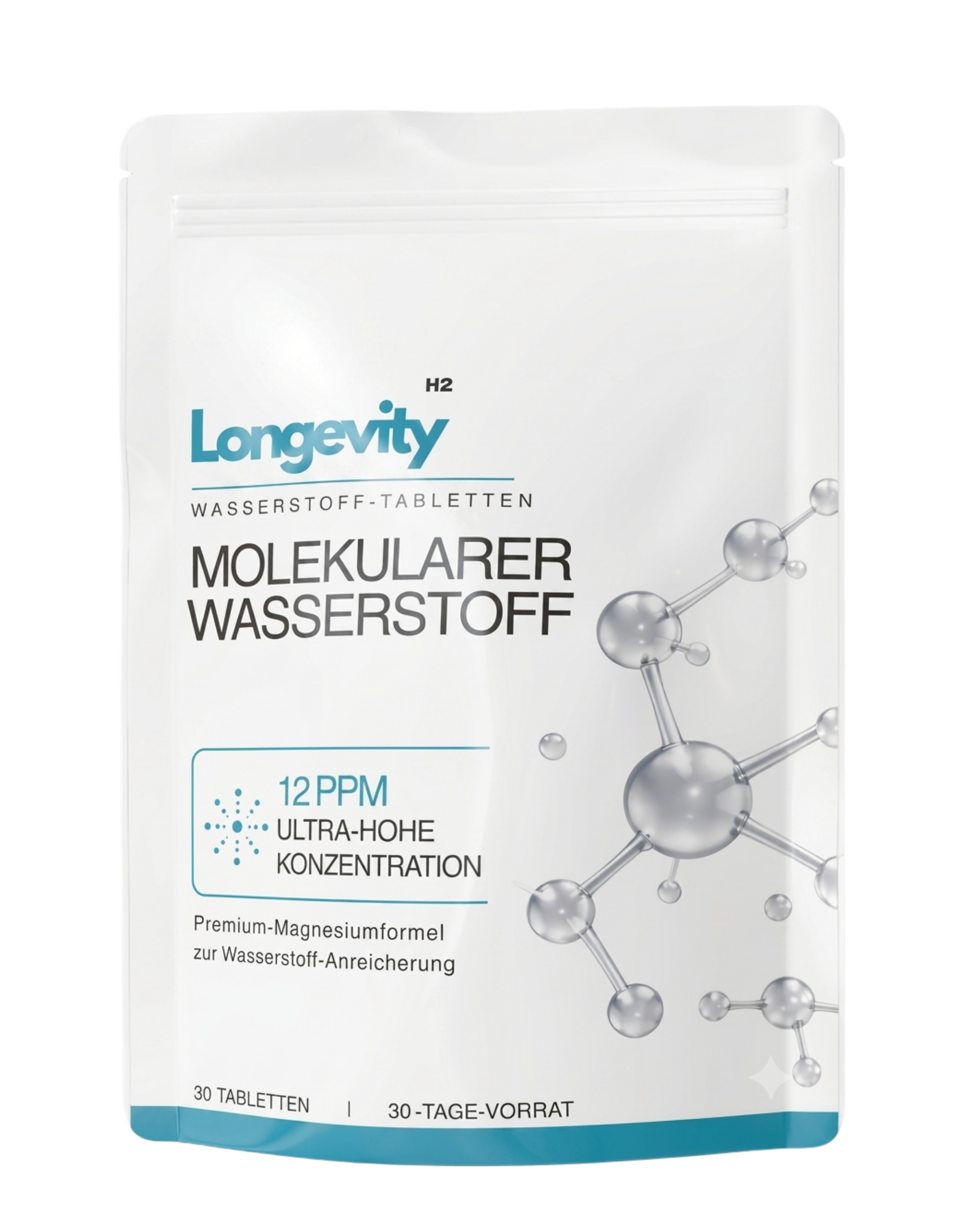 Wasserstoff Tabletten 12 PPM