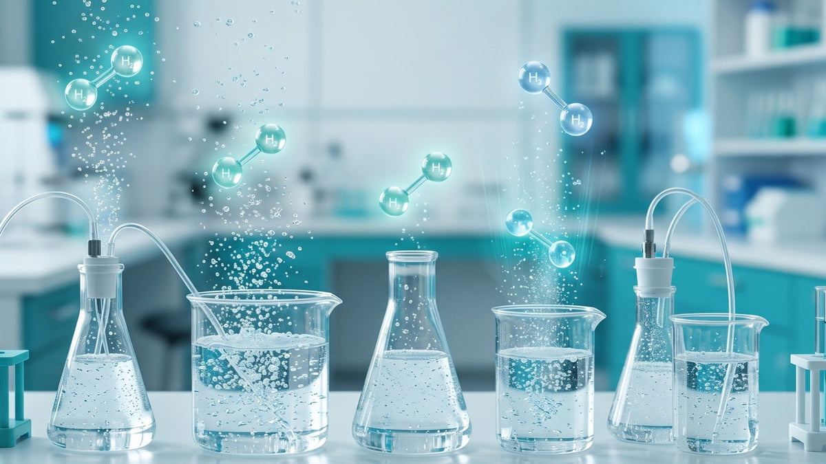 Moderne Laborumgebung für die Wissenschaft & Studien zu molekularem Wasserstoff (H2) von H2 Longevity